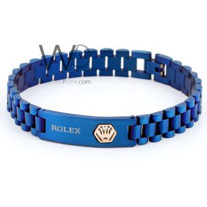 Midnight Blue Jubilee Link Bracelet – Rolex-Inspired Luxury Men’s Statement Chain