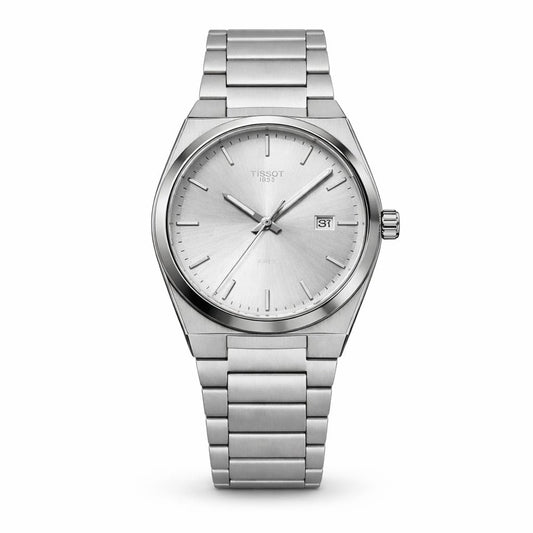 Minimalist Silver Dial Stainless Steel Watch – Classic Everyday Elegance