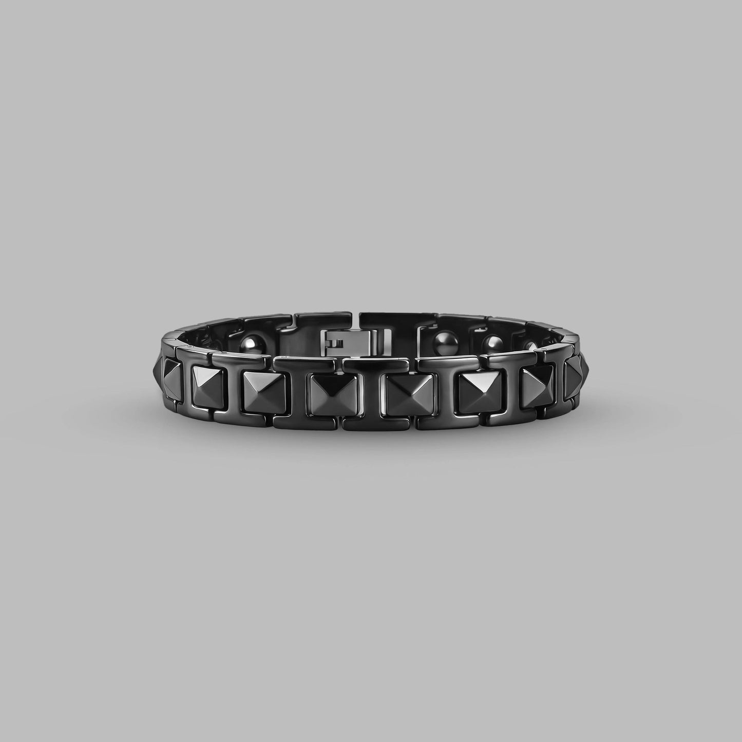 Stealth Midnight Black Jubilee Bracelet – Rolex-Inspired Matte & Gloss Men’s Chain