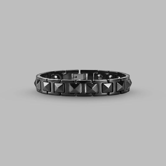 Stealth Midnight Black Jubilee Bracelet – Rolex-Inspired Matte & Gloss Men’s Chain